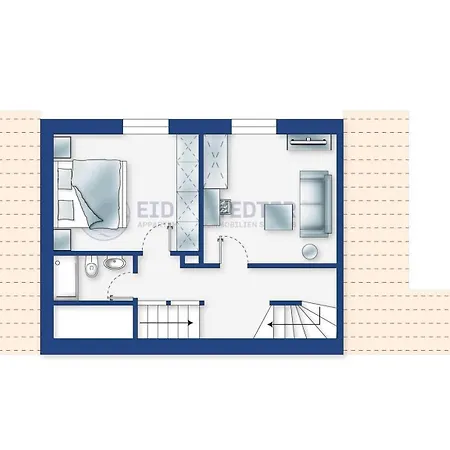 Holiday home Haushaelfte-16a-lille-hus-id-450 Tating